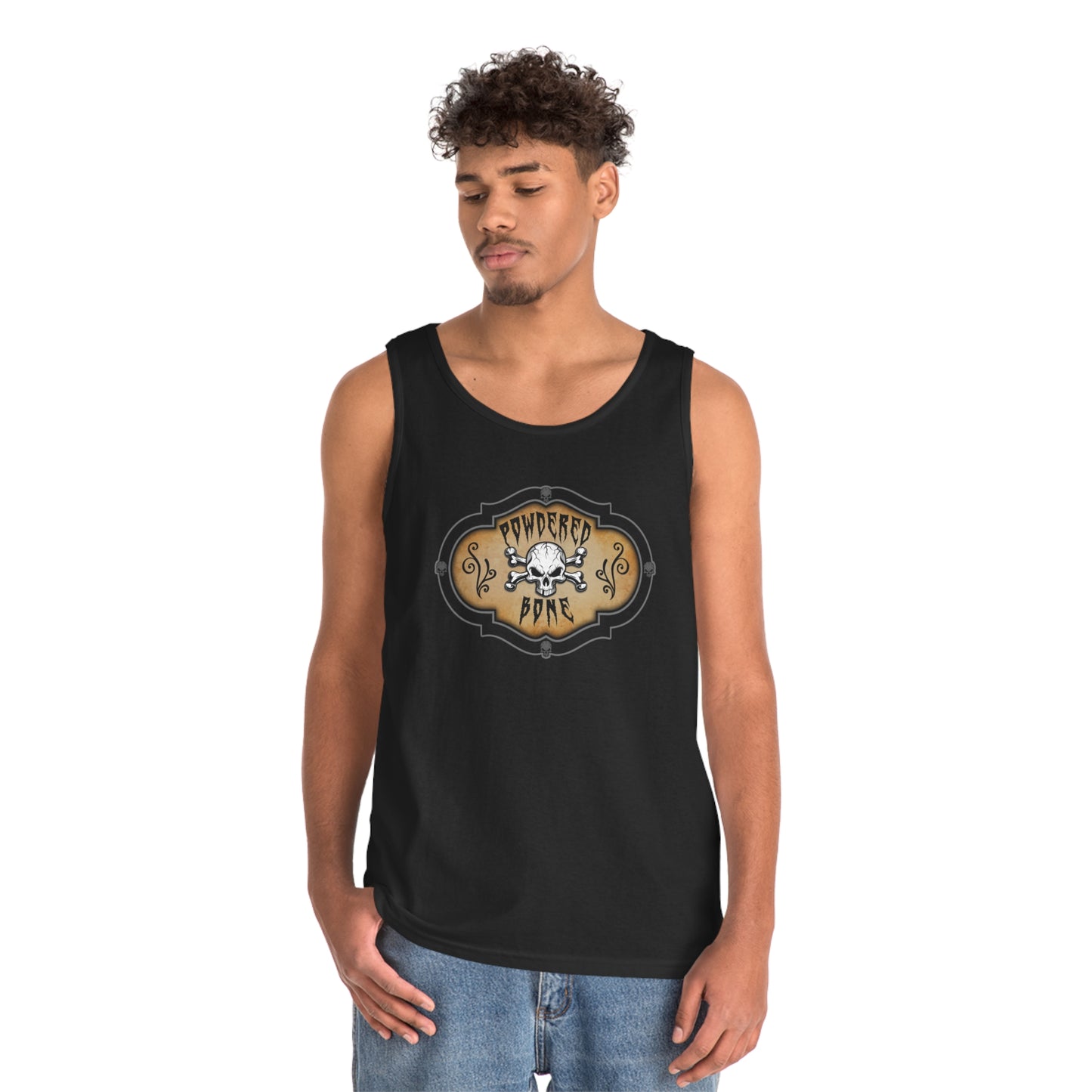 WITCHERY POTIONS 3 (POWDERED BONE) Unisex Heavy Cotton Tank Top