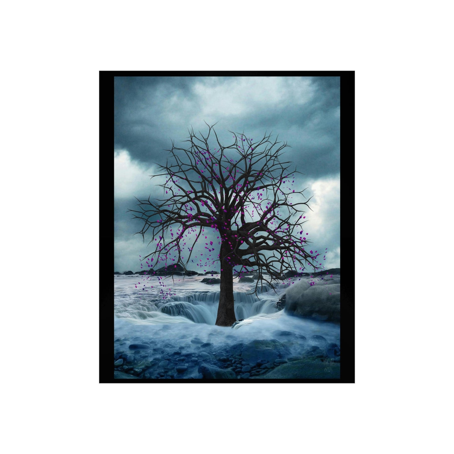 TREE OF LIFE (PURPLE) Premium Matte Vertical Posters