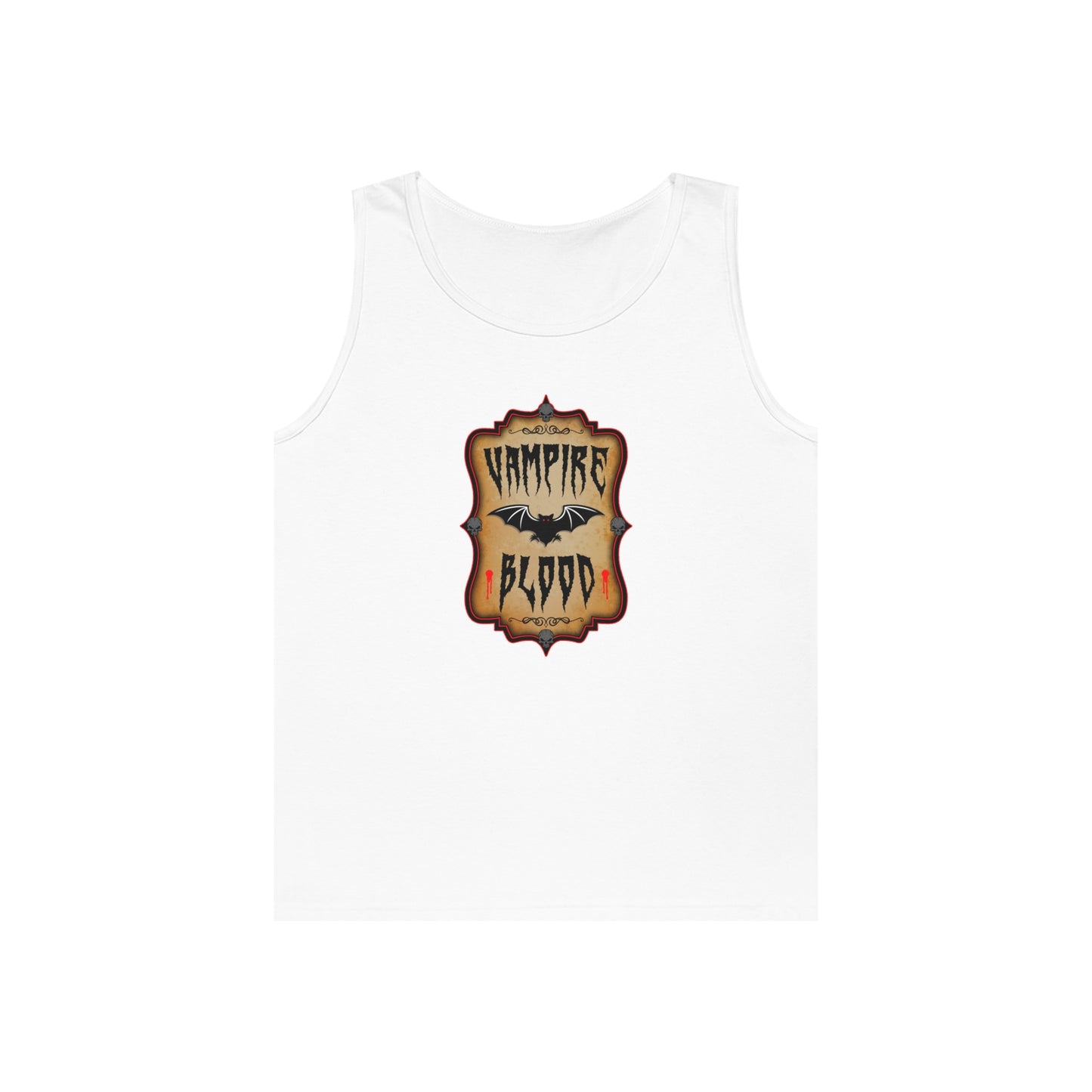 WITCHERY POTIONS 9 (VAMPIRE BLOOD)  Unisex Heavy Cotton Tank Top