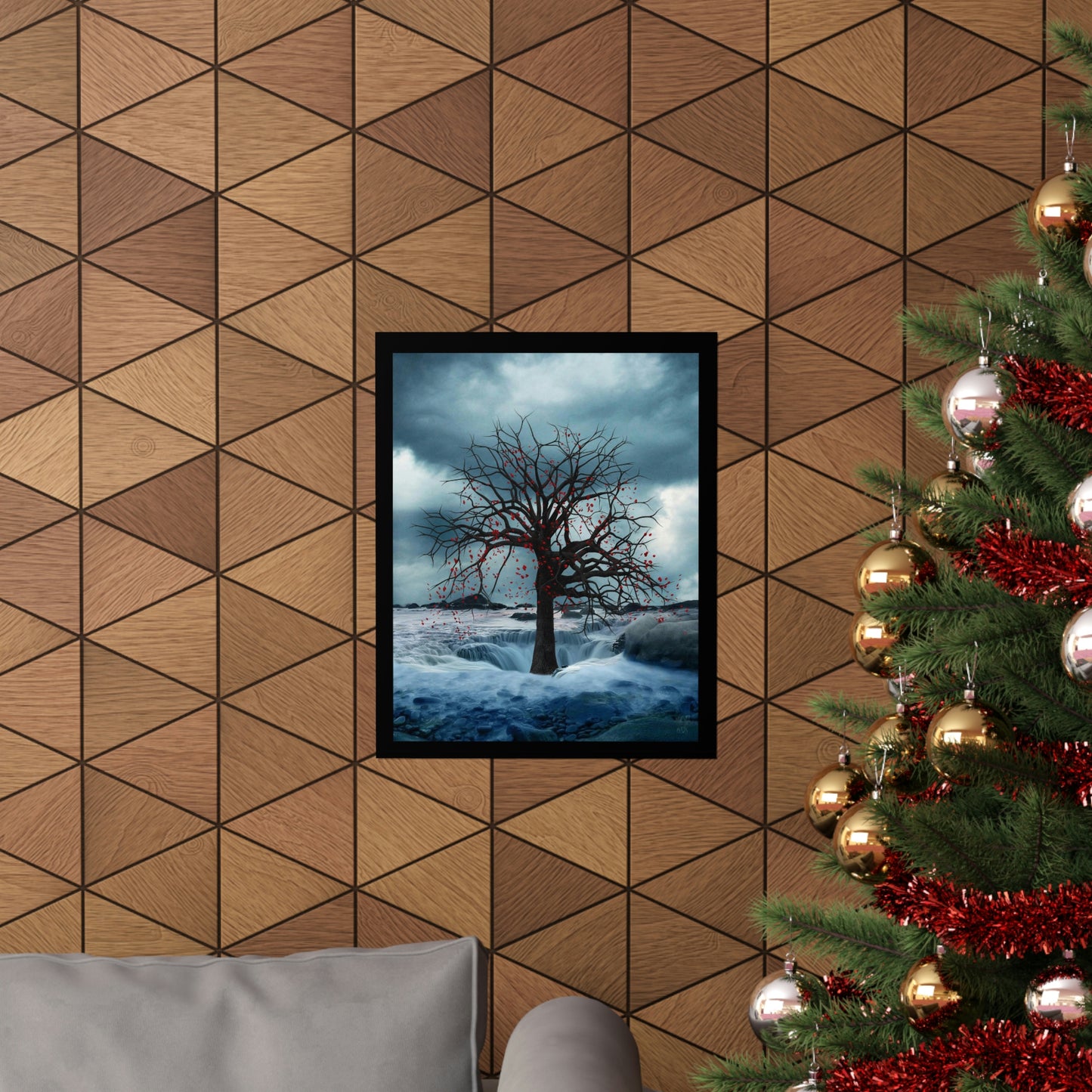 TREE OF LIFE (RED) Premium Matte Vertical Posters