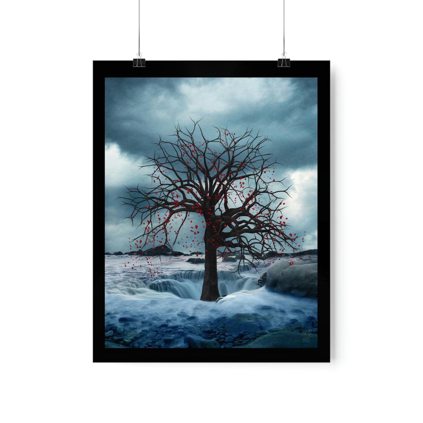 TREE OF LIFE (RED) Premium Matte Vertical Posters