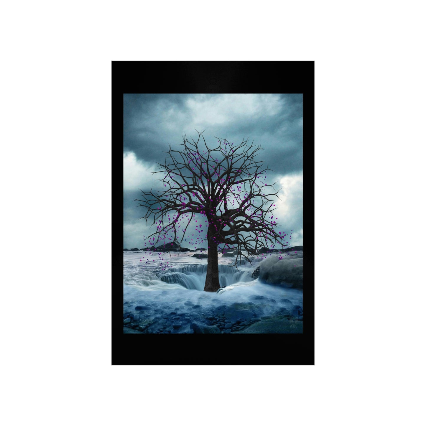 TREE OF LIFE (PURPLE) Premium Matte Vertical Posters