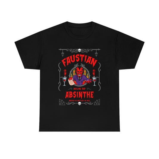 ABSINTHE MONSTERS (FAUST) Unisex Heavy Cotton Tee