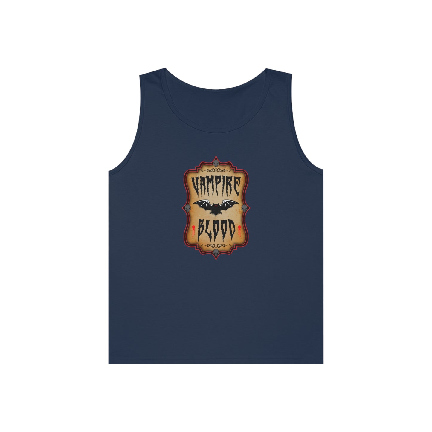 WITCHERY POTIONS 9 (VAMPIRE BLOOD)  Unisex Heavy Cotton Tank Top