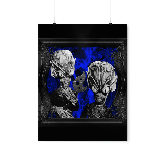 INVASION OF THE SAUCER MEN 1 (1958) Premium Matte Vertical Posters