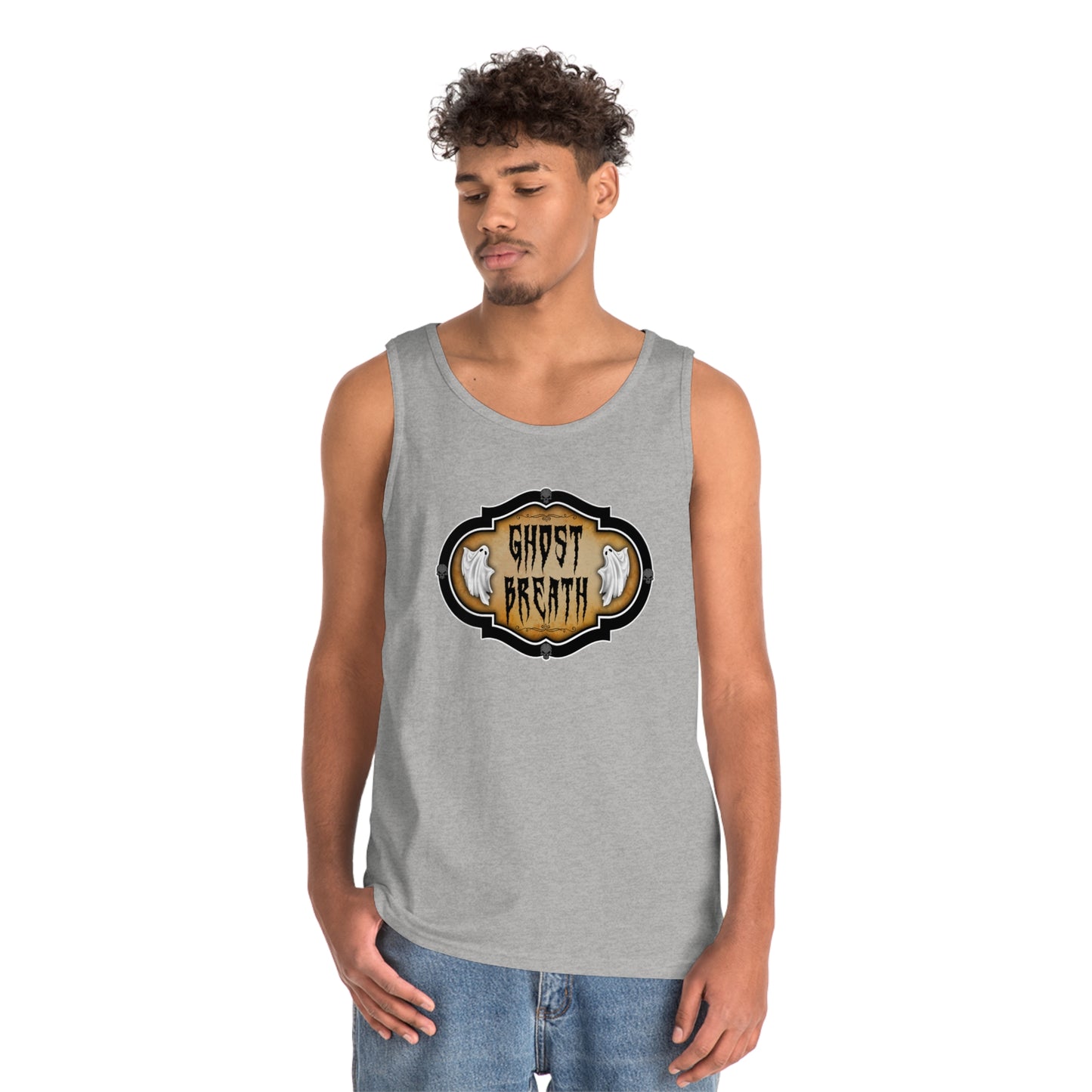 WITCHERY POTIONS 8 (GHOST BREATH)  Unisex Heavy Cotton Tank Top