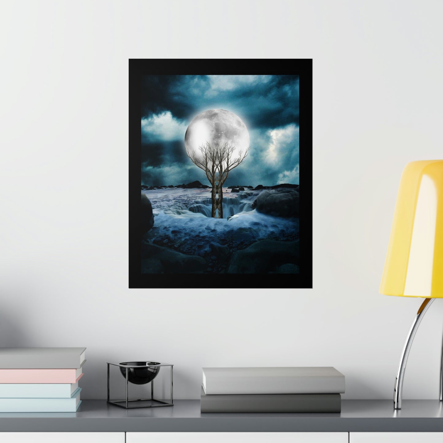 MOON 1 Premium Matte Vertical Posters