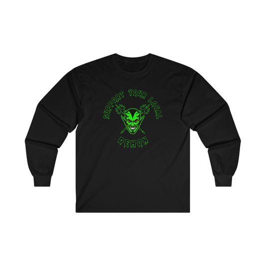 SUPPORT YOUR LOCAL DEMON 1(G) Ultra Cotton Long Sleeve Tee
