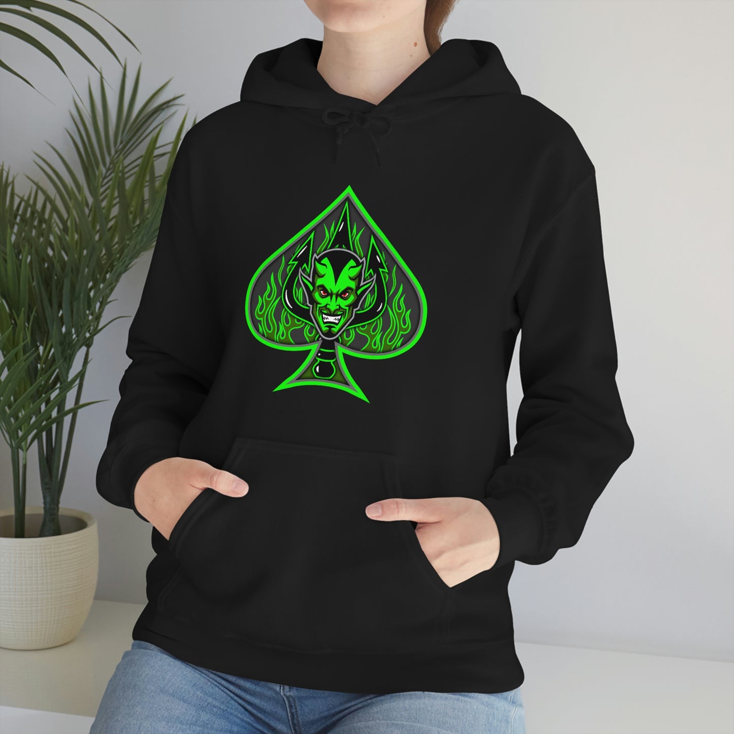 SPADE 1 (G)  Unisex Heavy Blend™ Hooded Sweatshirt