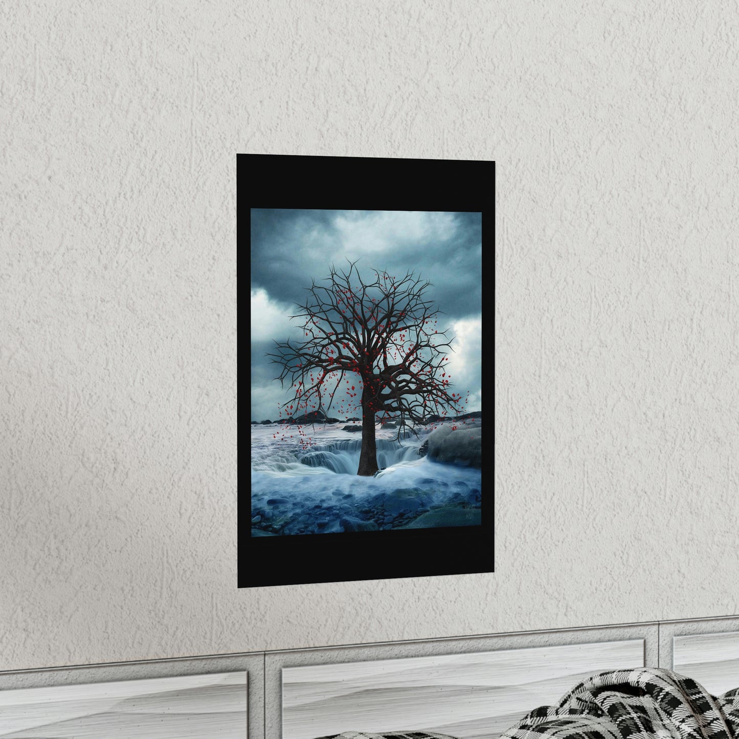 TREE OF LIFE (RED) Premium Matte Vertical Posters