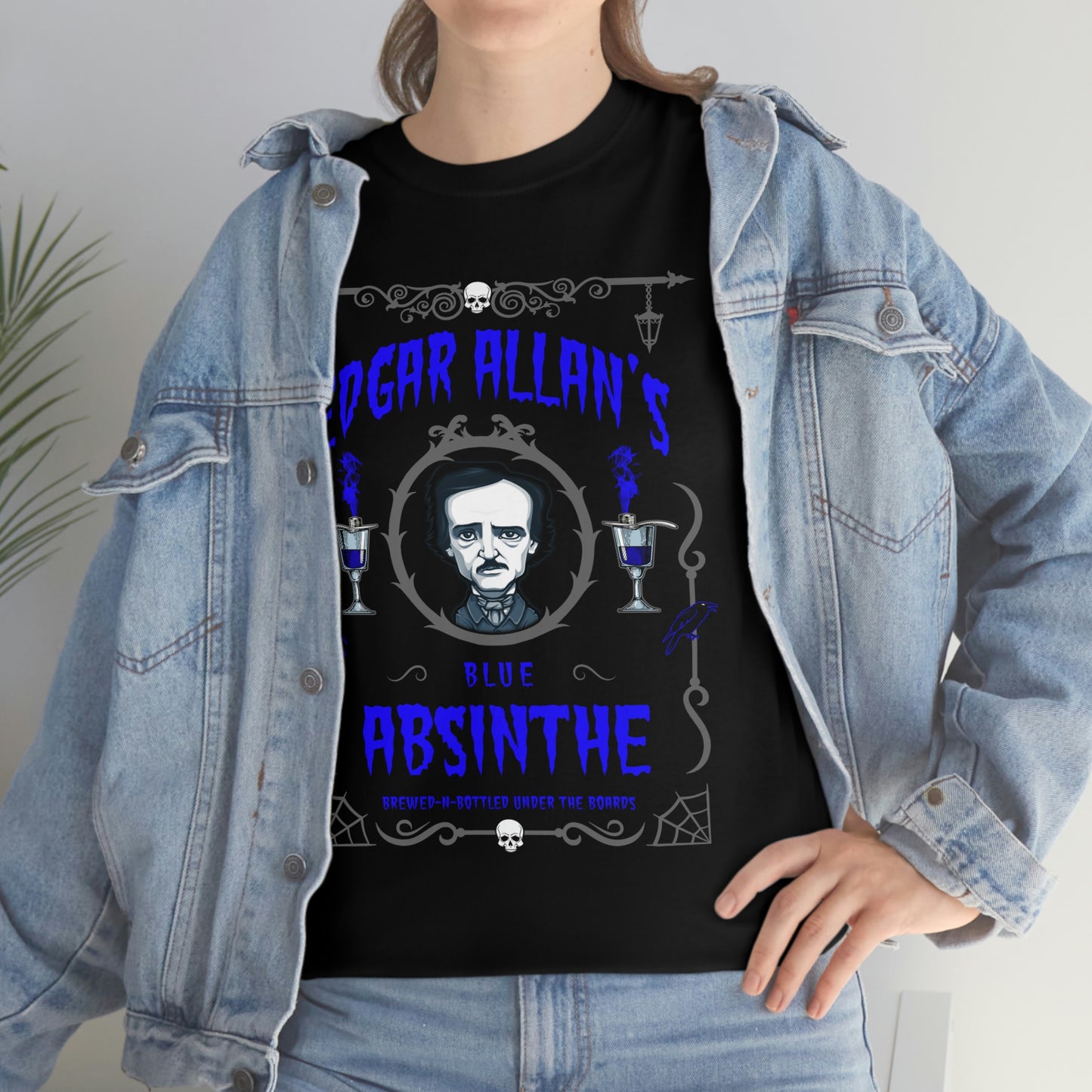 ABSINTHE MONSTERS (POE) Unisex Heavy Cotton Tee