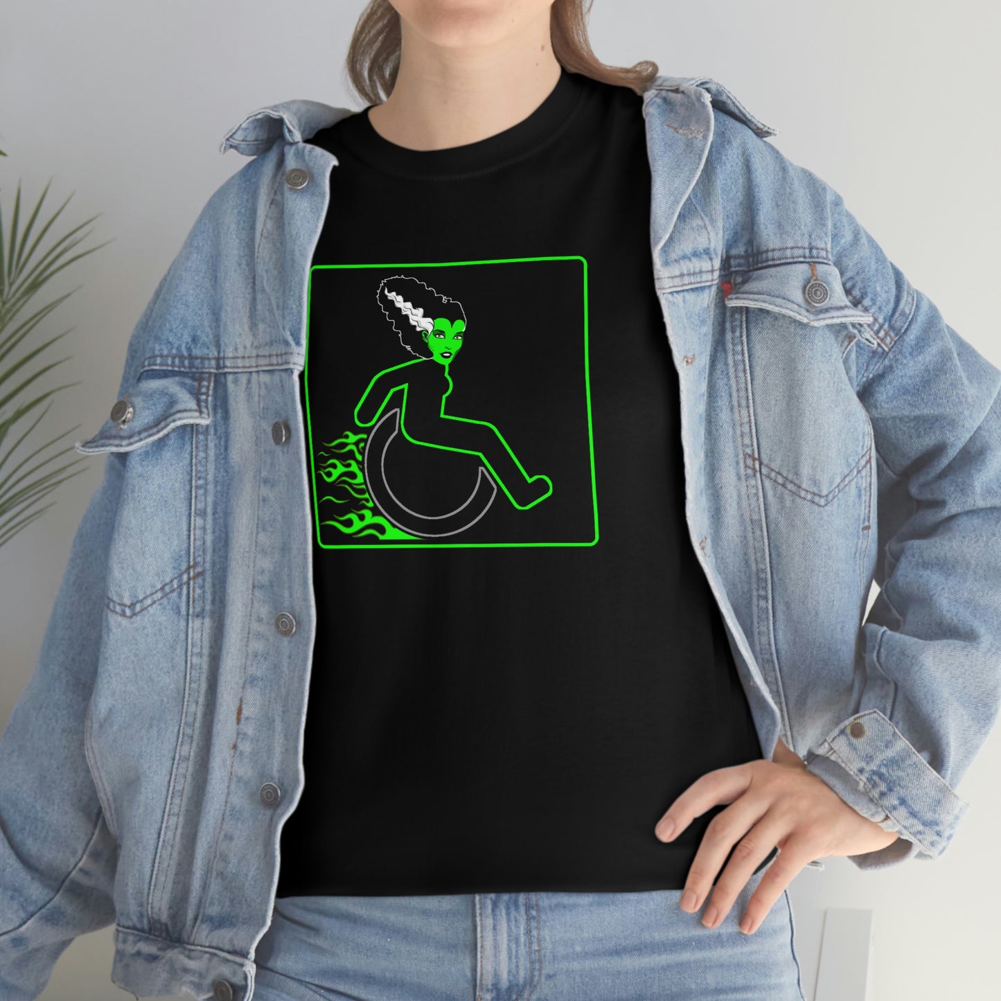 WHEELCHARIOT 14 (Bride) Unisex Heavy Cotton Tee