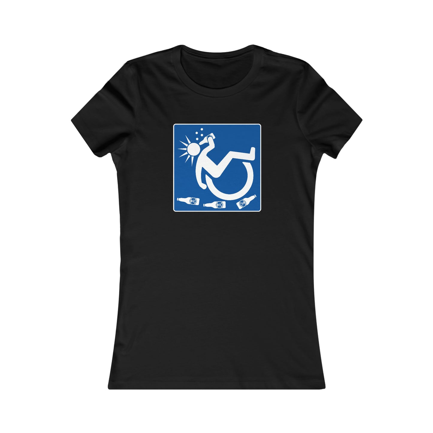 WHEELCHARIOT 1 (Beer) Women's Favorite Tee