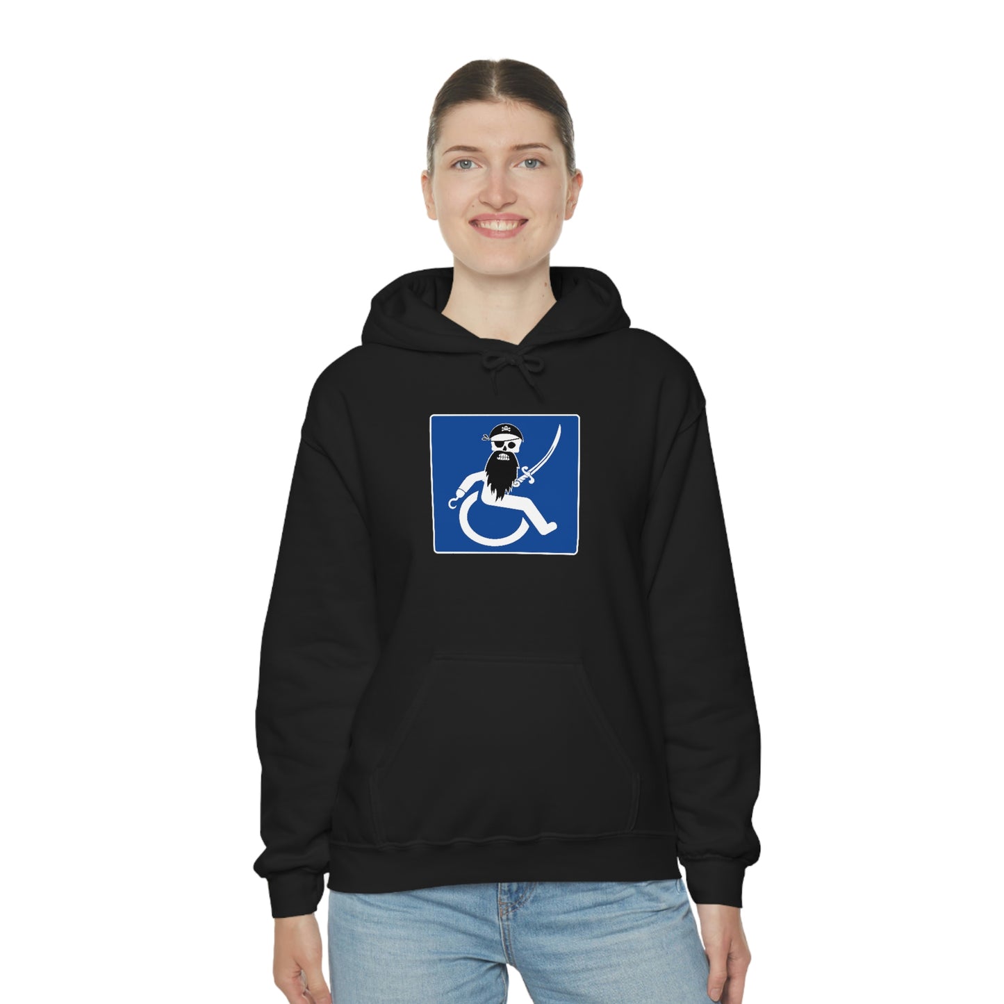 WHEELCHARIOT 4 (Pirate) 2 Unisex Heavy Blend™ Hooded Sweatshirt