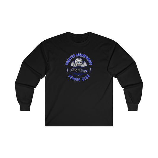 HAUNTED SARCOPHAGUS - HEARSE CLUB Ultra Cotton Long Sleeve Tee