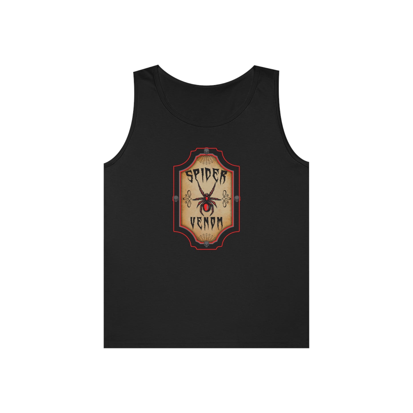 WITCHERY POTIONS 4 (SPIDER VENOM)  Unisex Heavy Cotton Tank Top