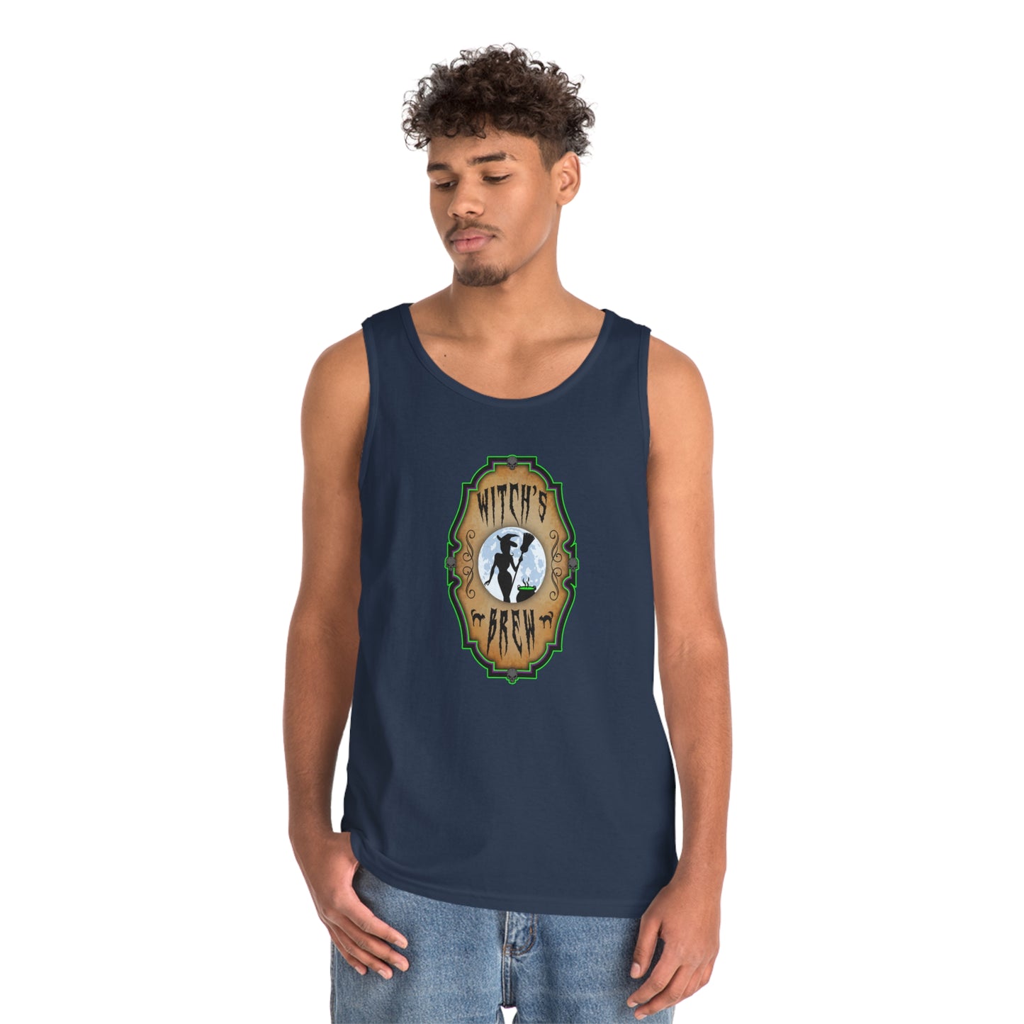 WITCHERY POTIONS 2 (WITCH'S BREW) Unisex Heavy Cotton Tank Top