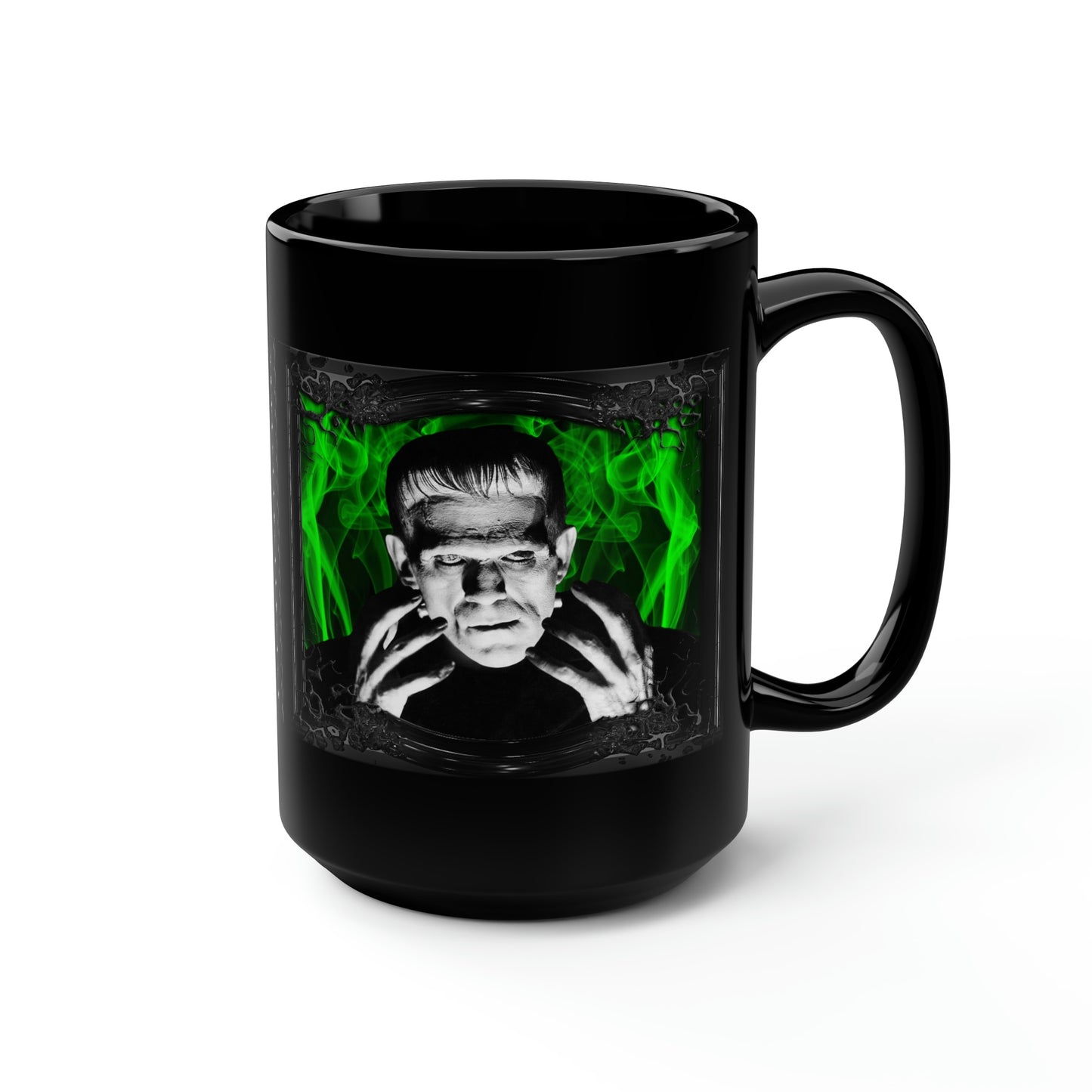 FRANKIE 3 (1931) Black Mug, 15oz