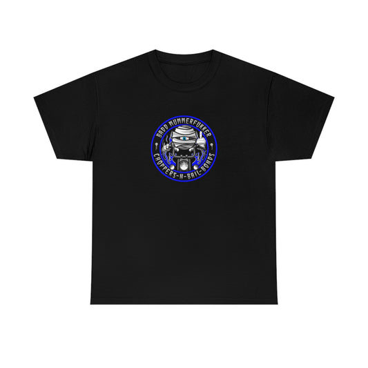 BADD MUMMERFUKKER - CHOPPERS N BAIL BONDS Unisex Heavy Cotton Tee