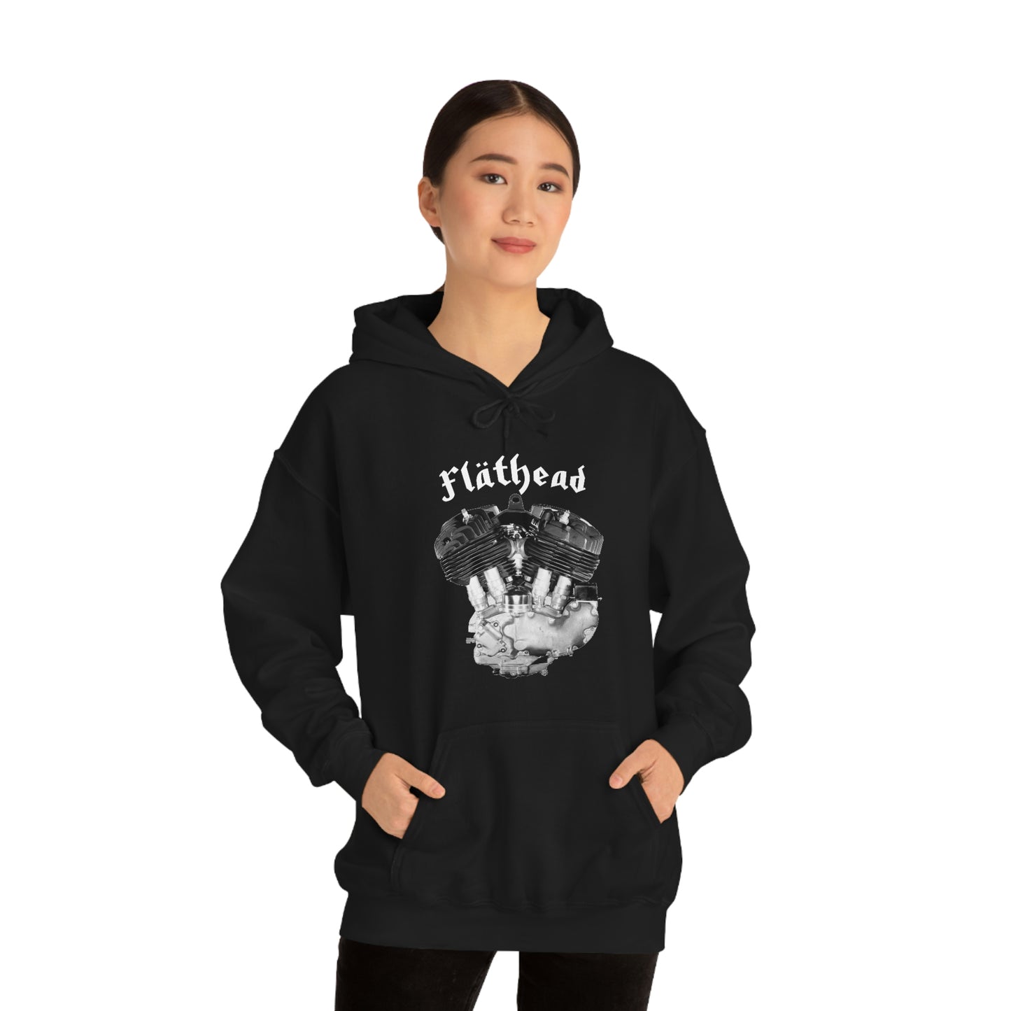 FLATHEAD 1 Unisex Heavy Blend™ Hooded Sweatshirt