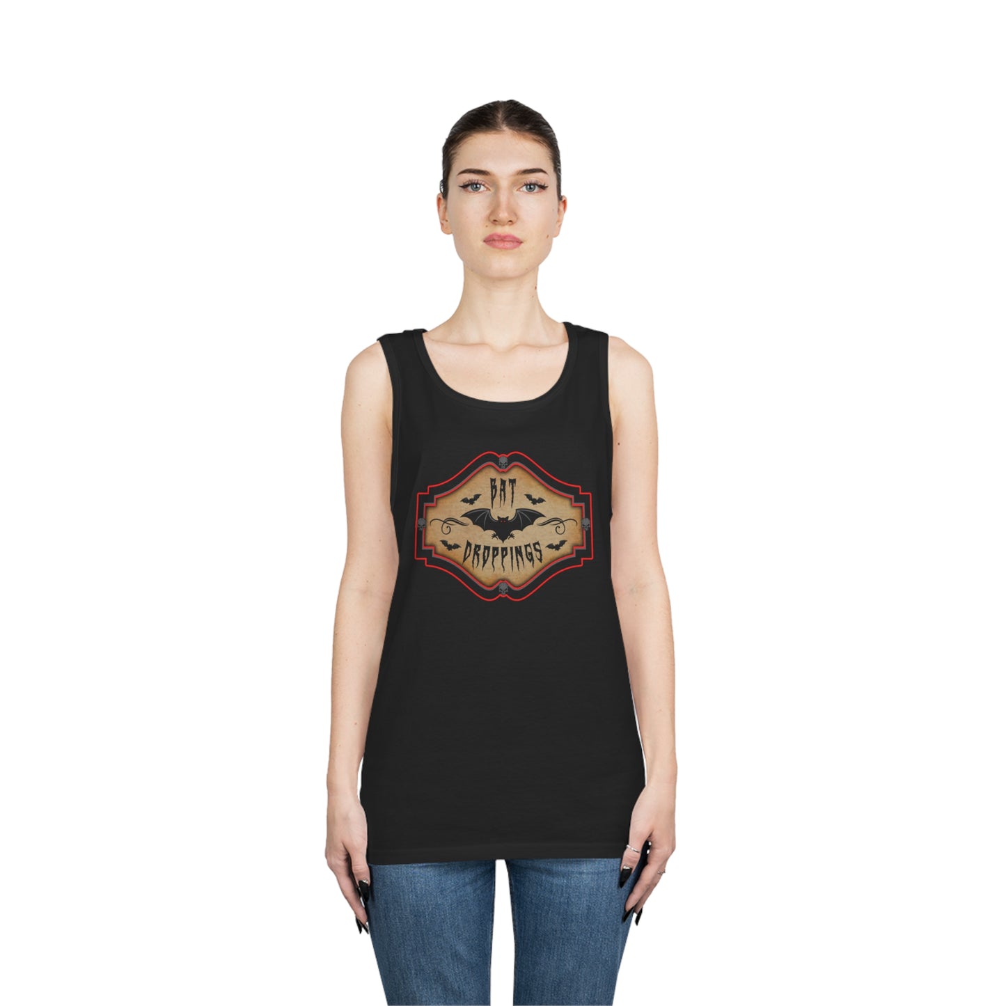 WITCHERY POTIONS 1 (BAT DROPPINGS) Unisex Heavy Cotton Tank Top