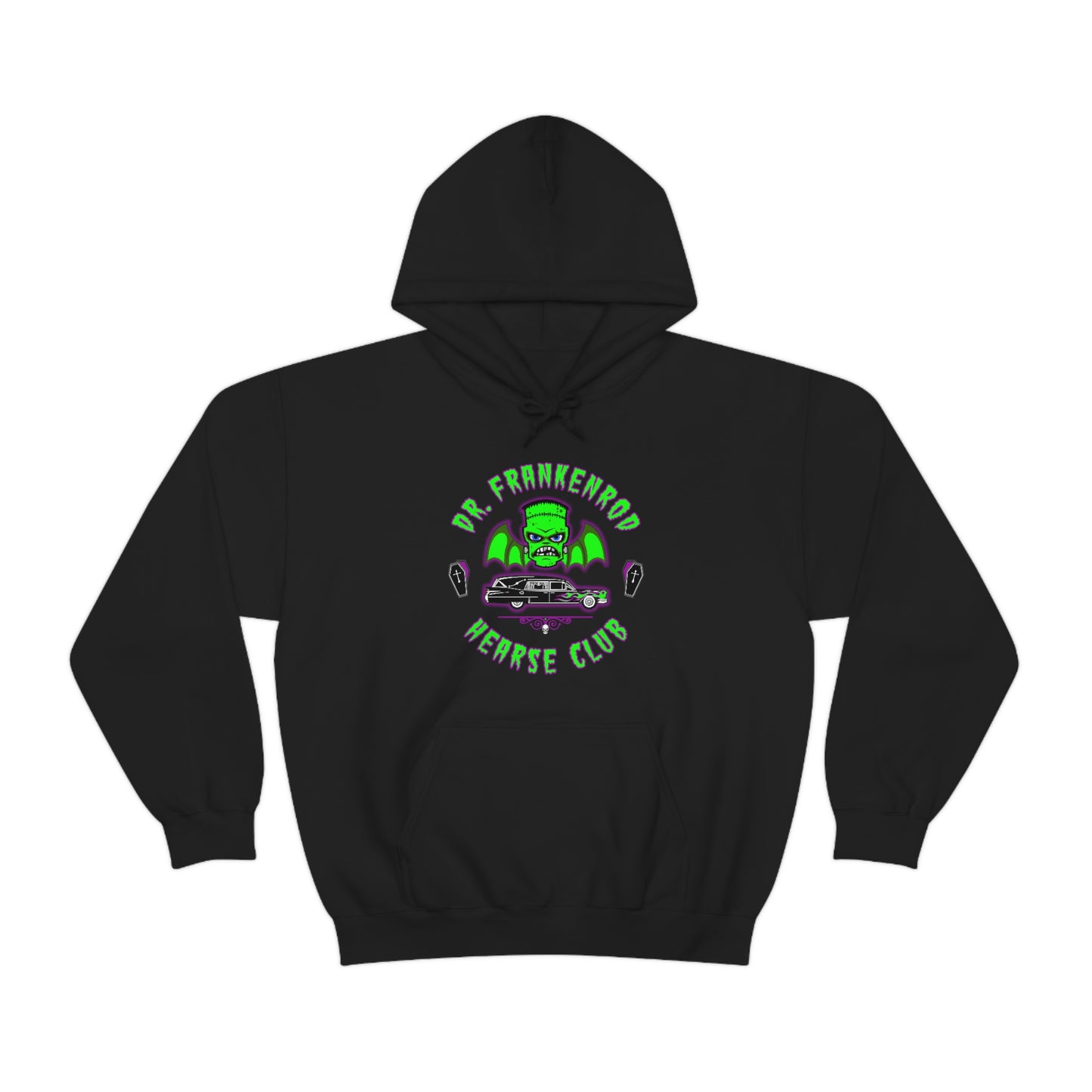 DR. FRANKENROD - HEARSE CLUB Unisex Heavy Blend™ Hooded Sweatshirt