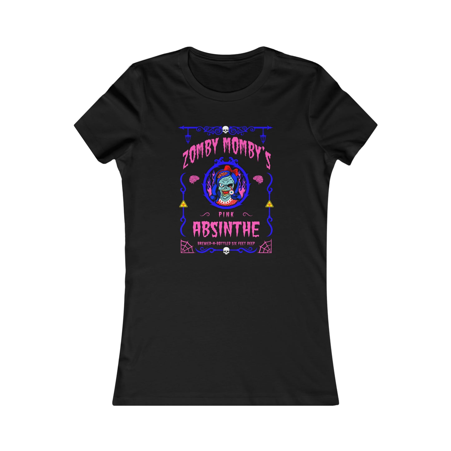 ABSINTHE MONSTERS 12 (ZOMBY MOMBY) Women's Favorite Tee