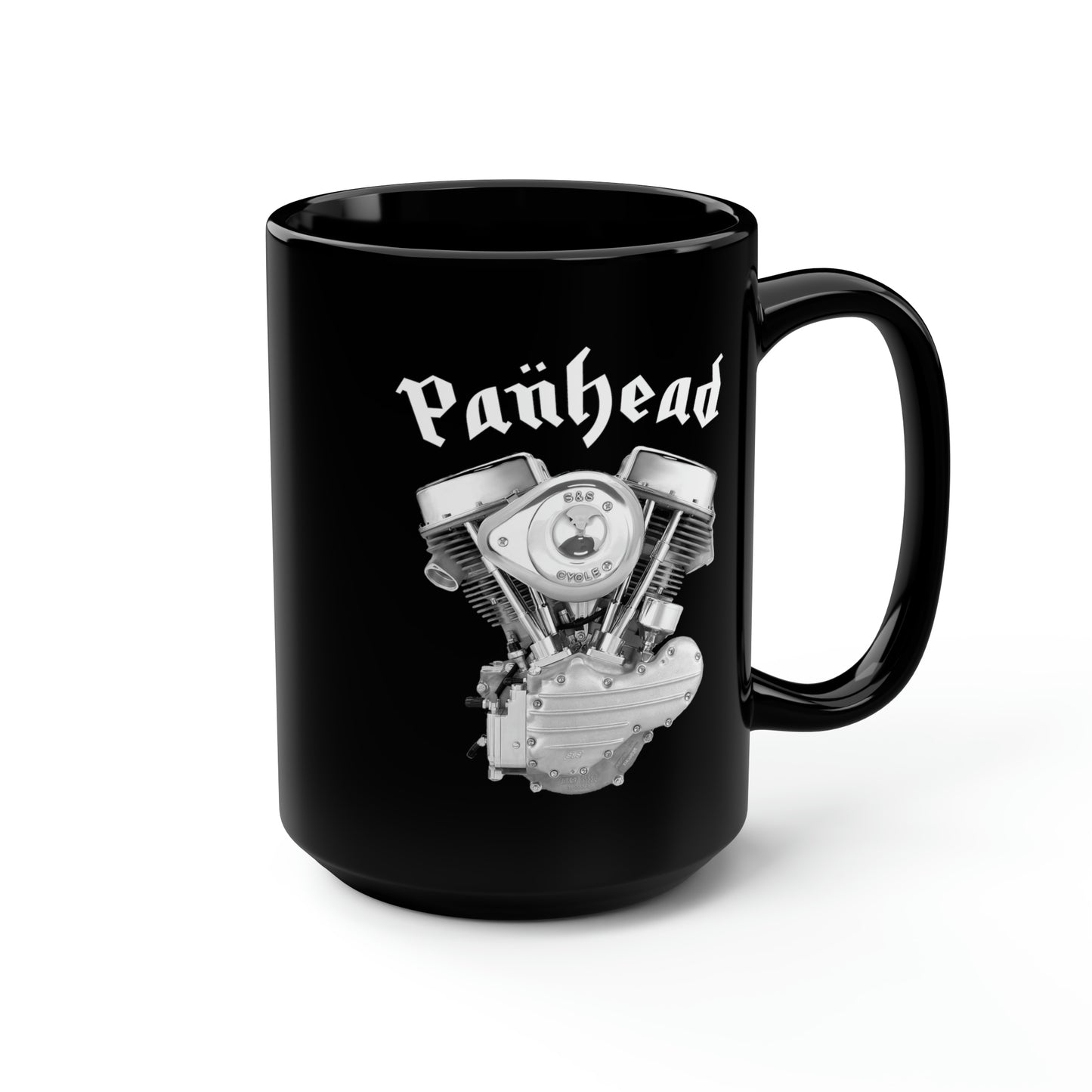 PANHEAD 1 Black Mug, 15oz