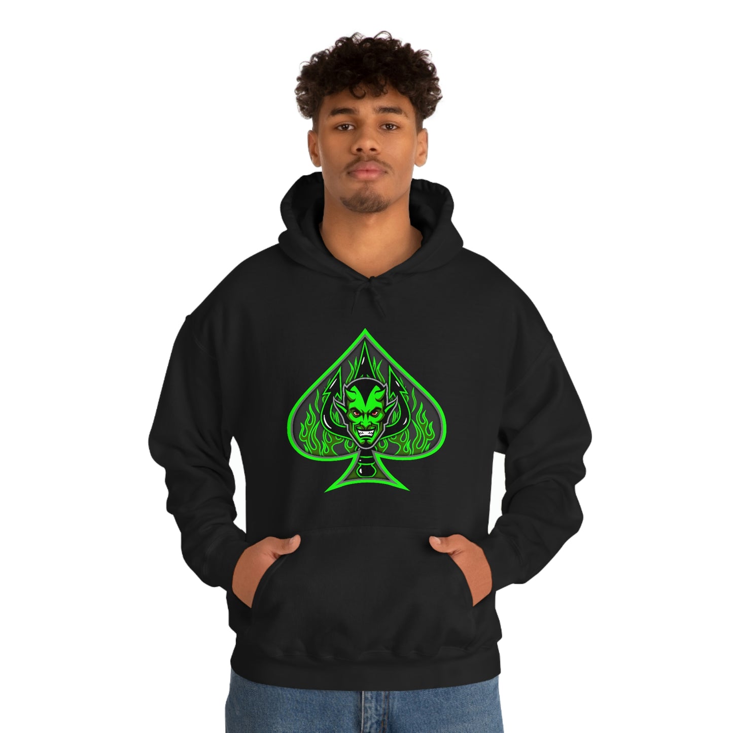 SPADE 1 (G)  Unisex Heavy Blend™ Hooded Sweatshirt