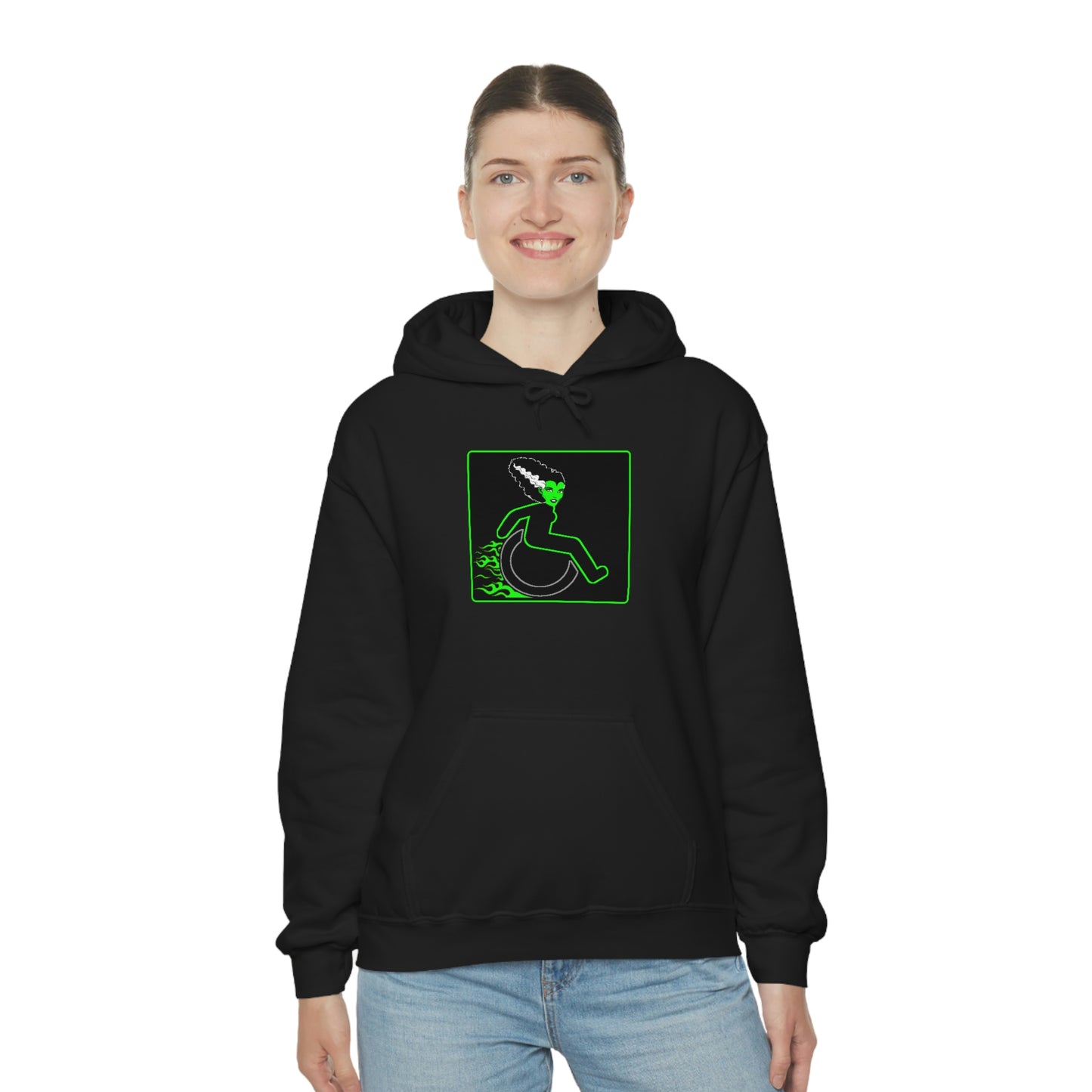 WHEELCHARIOT 14 (Bride) Unisex Heavy Blend™ Hooded Sweatshirt