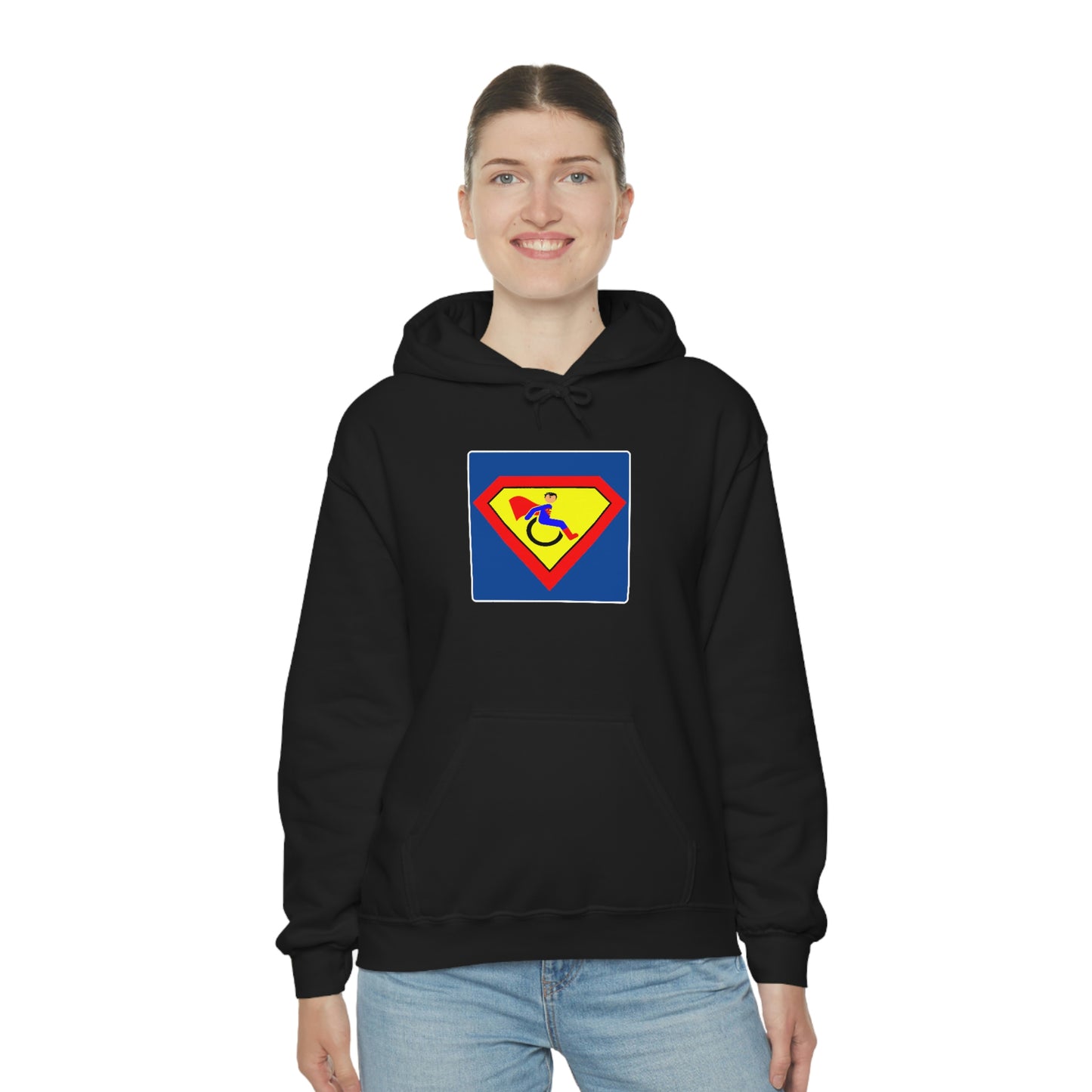 WHEELCHARIOT 11 (Clark) 2 Unisex Heavy Blend™ Hooded Sweatshirt