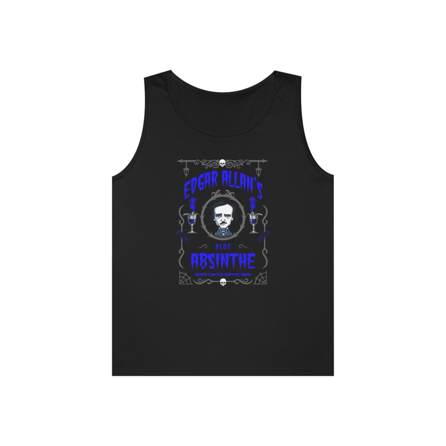 ABSINTHE MONSTERS (POE) Unisex Heavy Cotton Tank Top