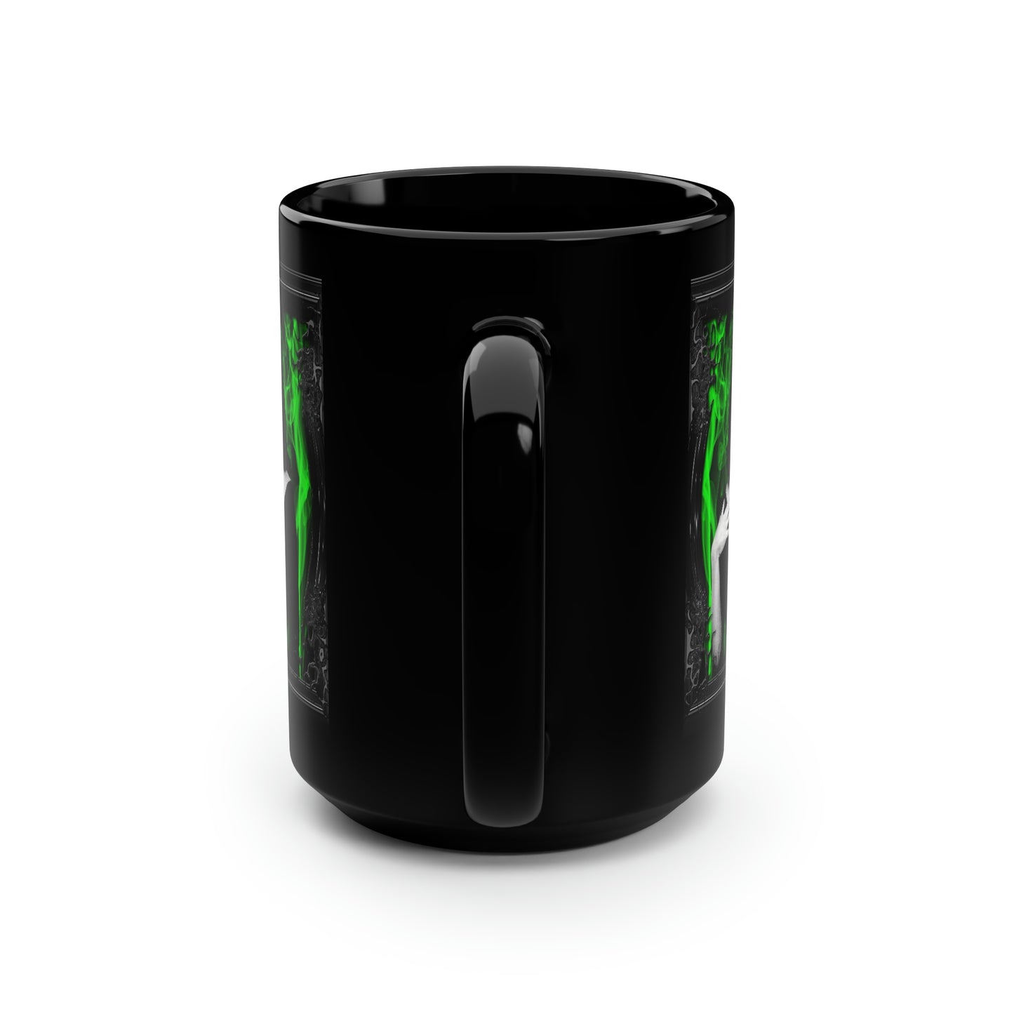 VAMPIRA 3 Black Mug, 15oz