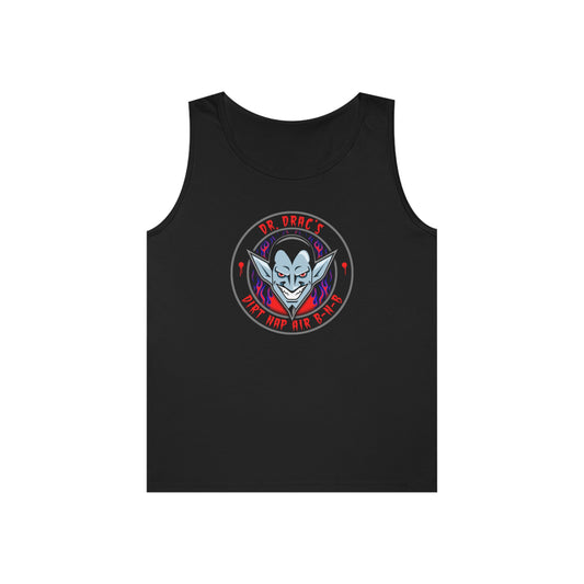 DR DRAC - DIRT NAP AIR BNB Unisex Heavy Cotton Tank Top