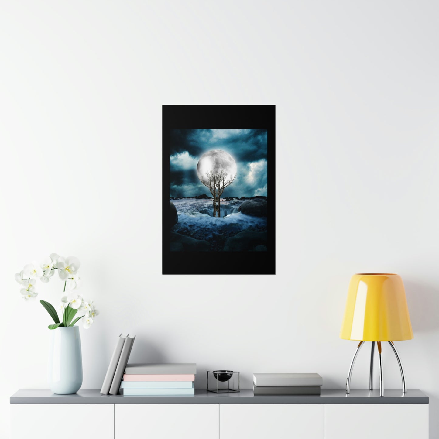 MOON 1 Premium Matte Vertical Posters