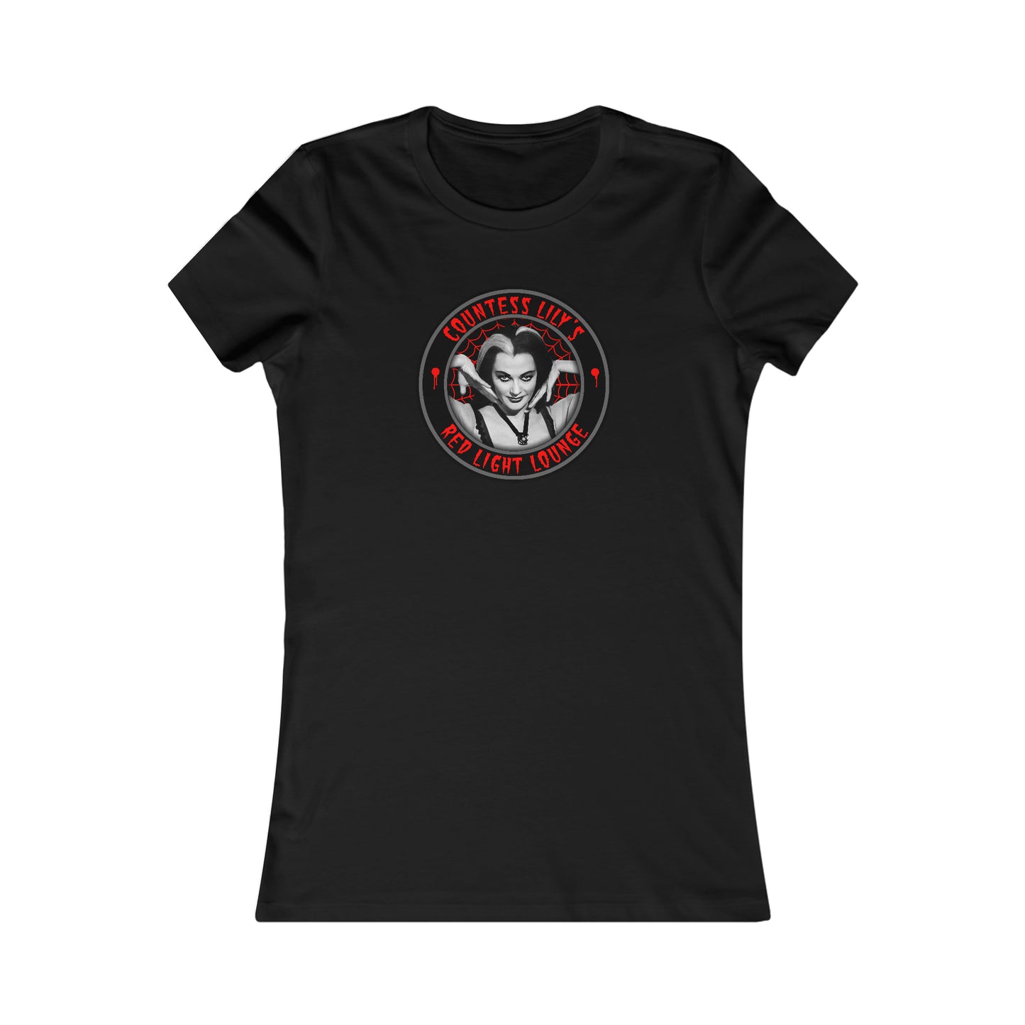 COUNTESS LILY - RED LIGHT LOUNGE Women's Favorite Tee