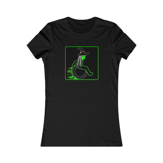 WHEELCHARIOT 16 (Witch) Women's Favorite Tee