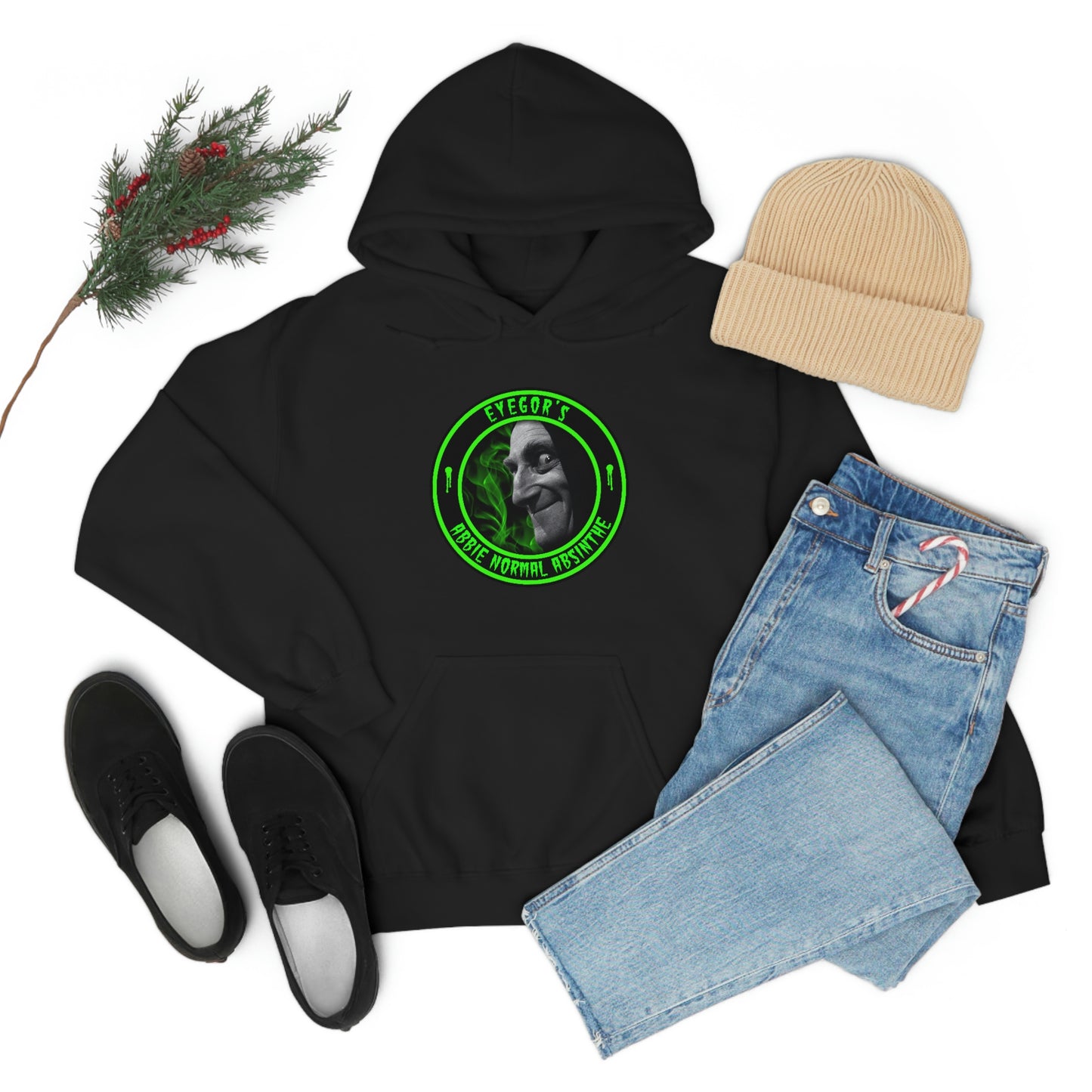 EYEGOR - ABBIE NORMAL ABSINTHE Unisex Heavy Blend™ Hooded Sweatshirt