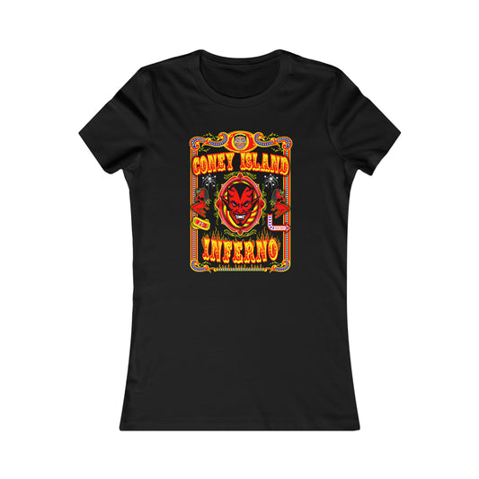 CONEY ISLAND 1 (INFERNO) Women's Favorite Tee