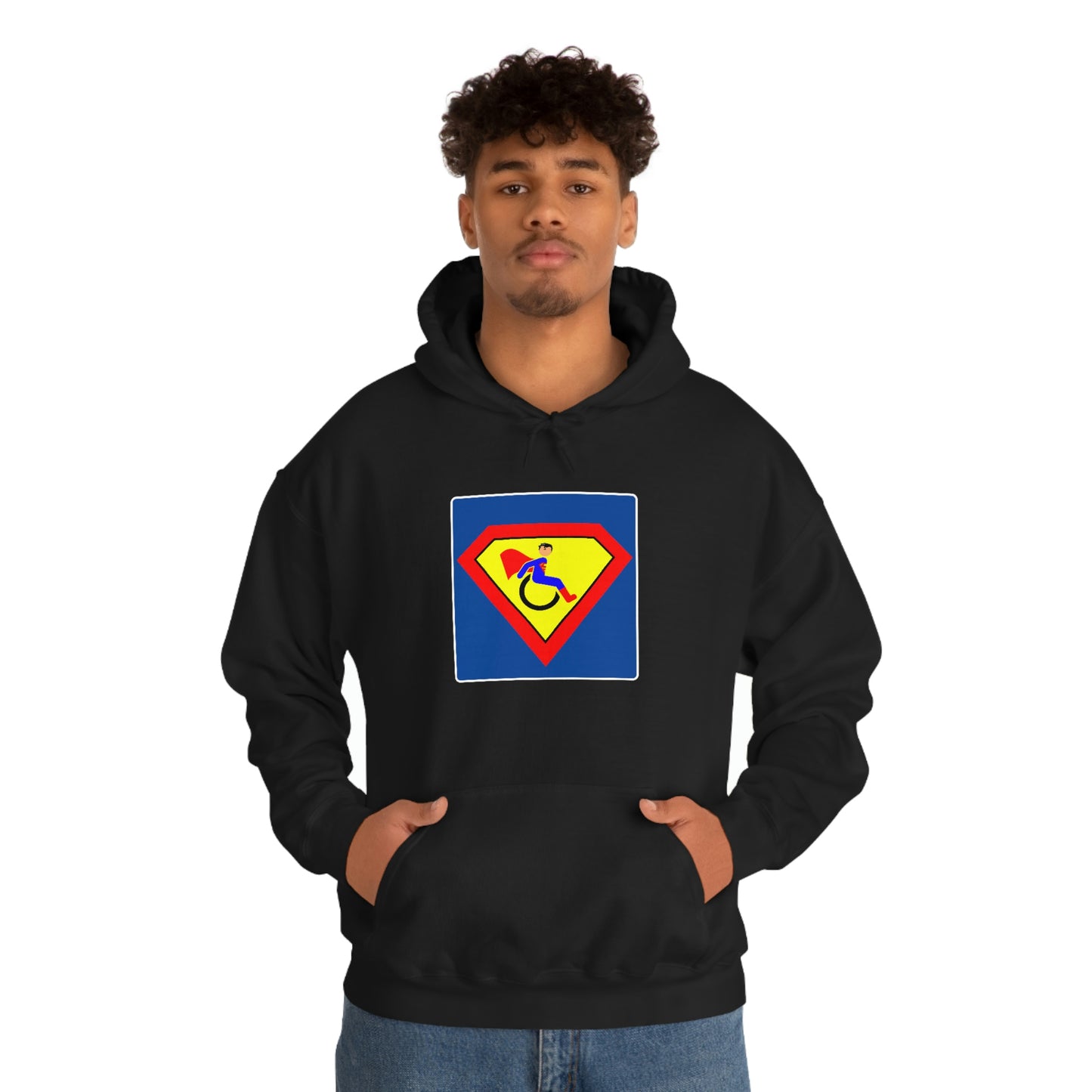 WHEELCHARIOT 11 (Clark) 2 Unisex Heavy Blend™ Hooded Sweatshirt