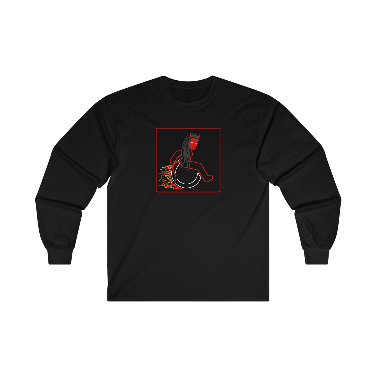 WHEELCHARIOT 15 (Devil Woman) Ultra Cotton Long Sleeve Tee