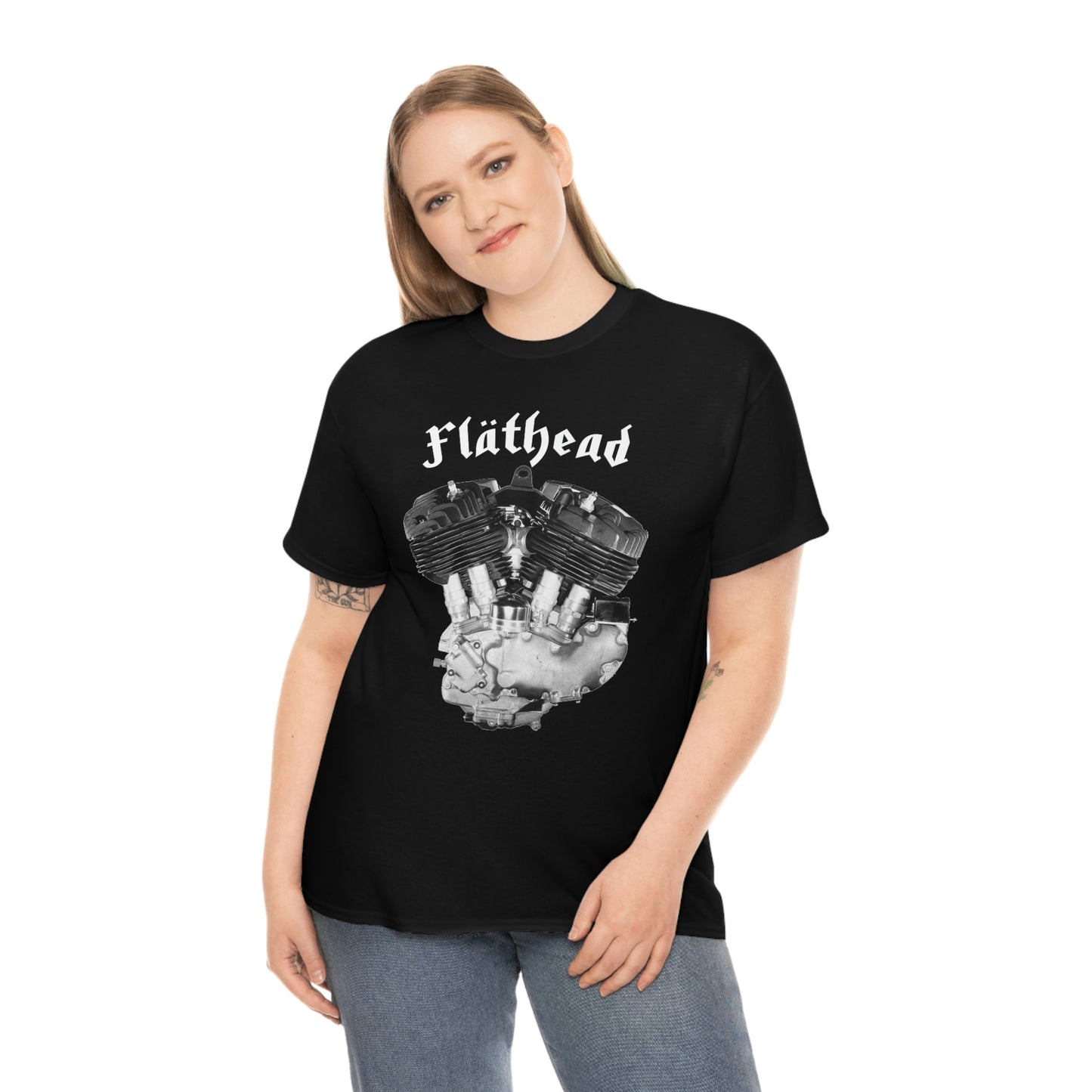 FLATHEAD 1 Unisex Heavy Cotton Tee