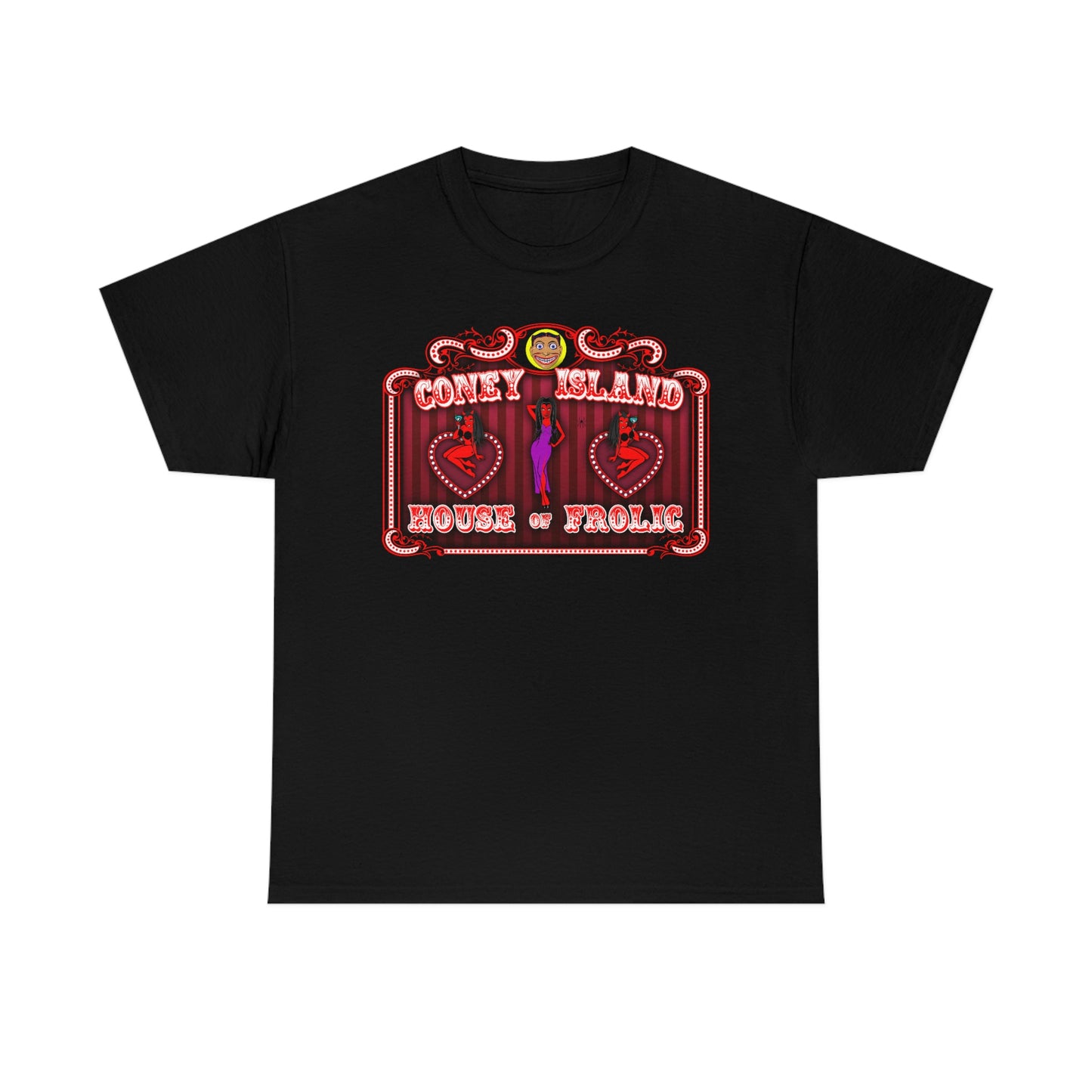 CONEY ISLAND 2 (HOUSE OF FROLIC) Unisex Heavy Cotton Tee