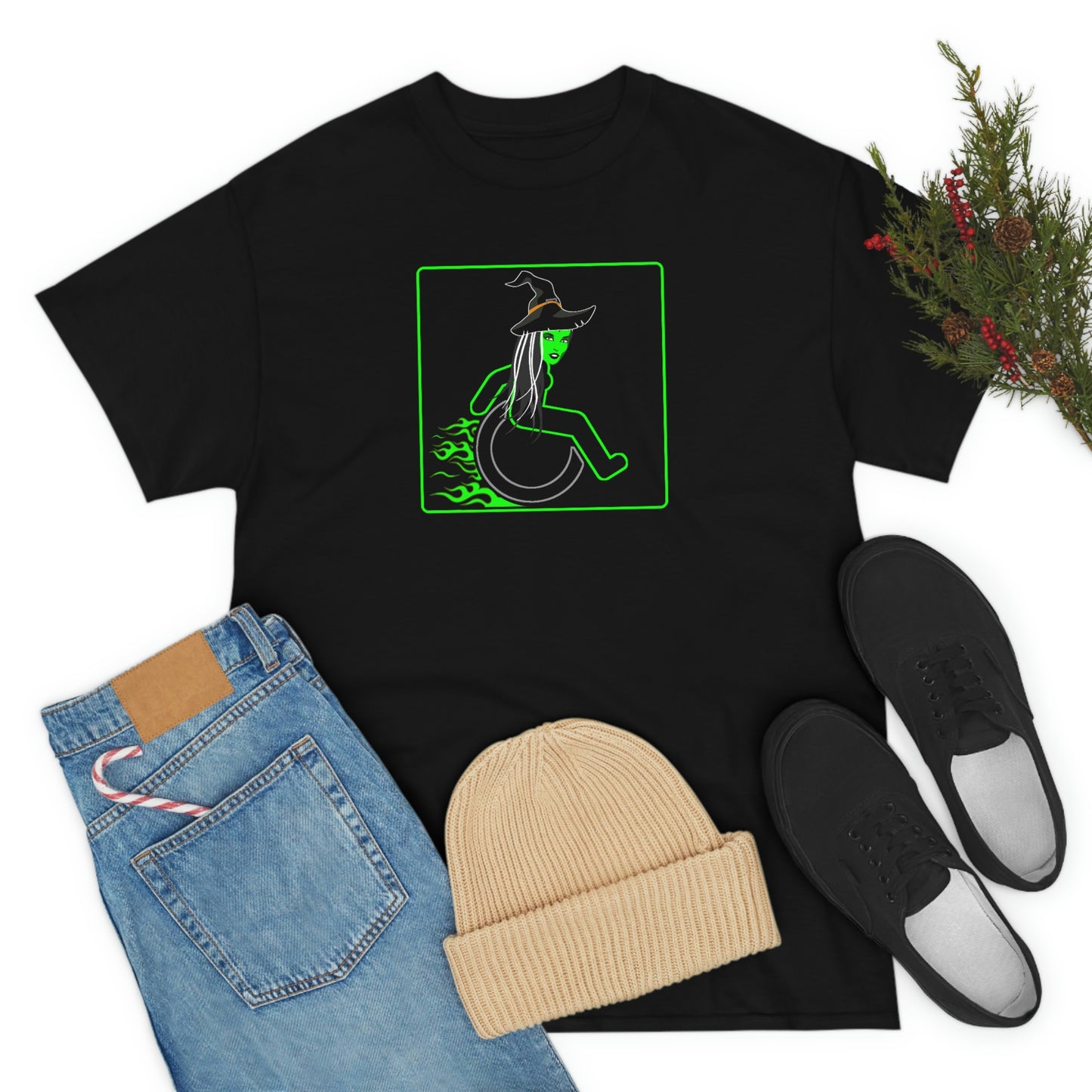 WHEELCHARIOT 16 (Witch) Unisex Heavy Cotton Tee