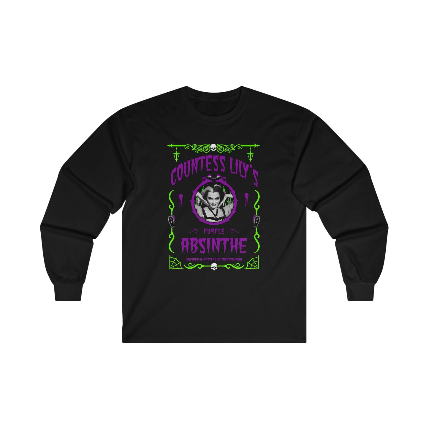 ABSINTHE MONSTERS 3 (COUNTESS LILY) Ultra Cotton Long Sleeve Tee