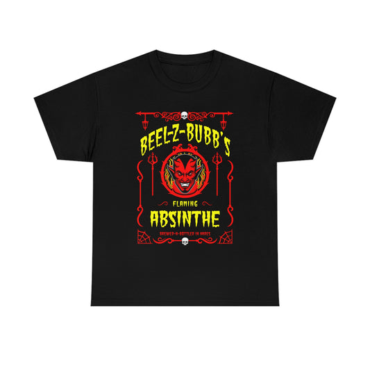 ABSINTHE MONSTERS 7 (BEEL-Z-BUBB) Unisex Heavy Cotton Tee