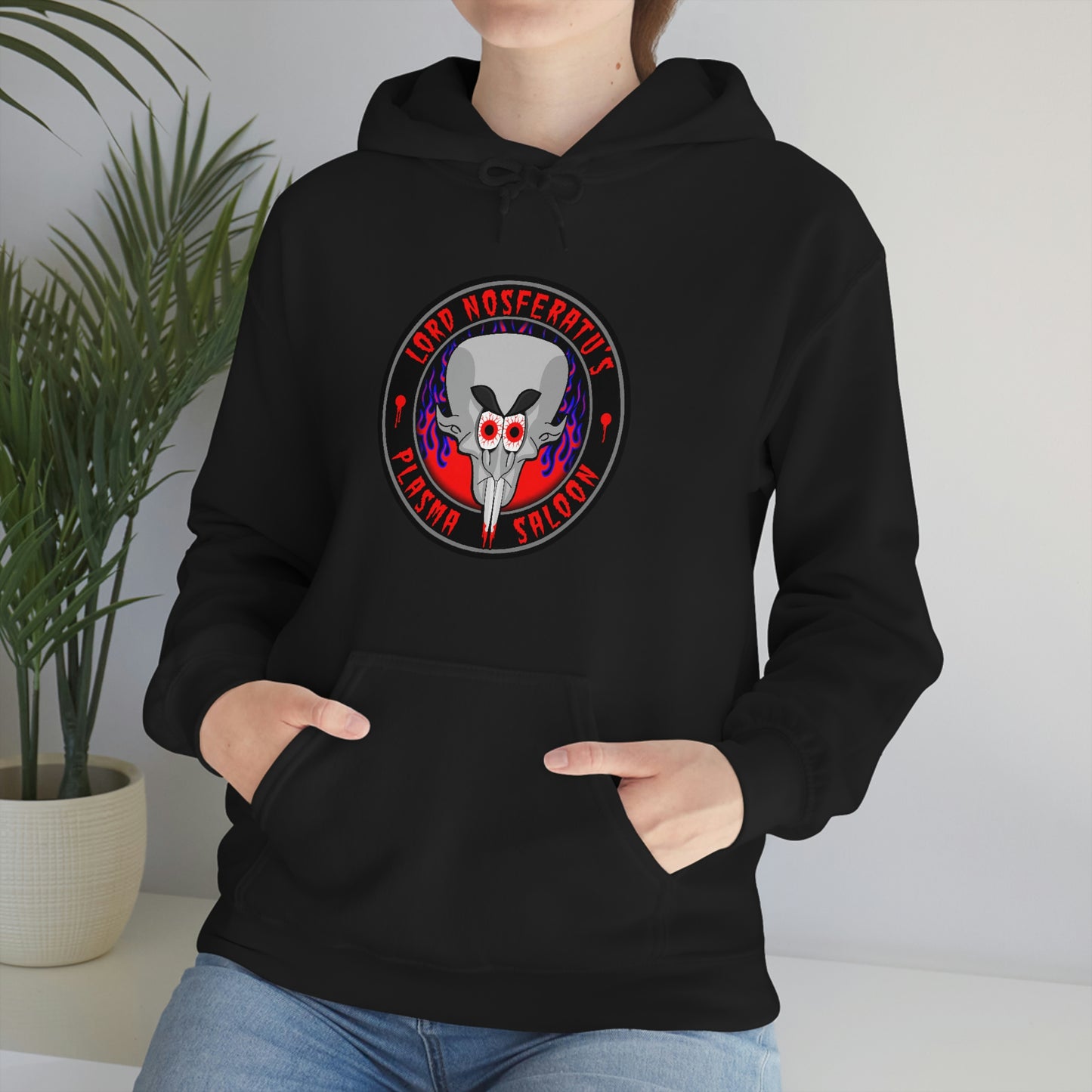 LORD NOSFERATUS PLASMA SALOON Unisex Heavy Blend™ Hooded Sweatshirt