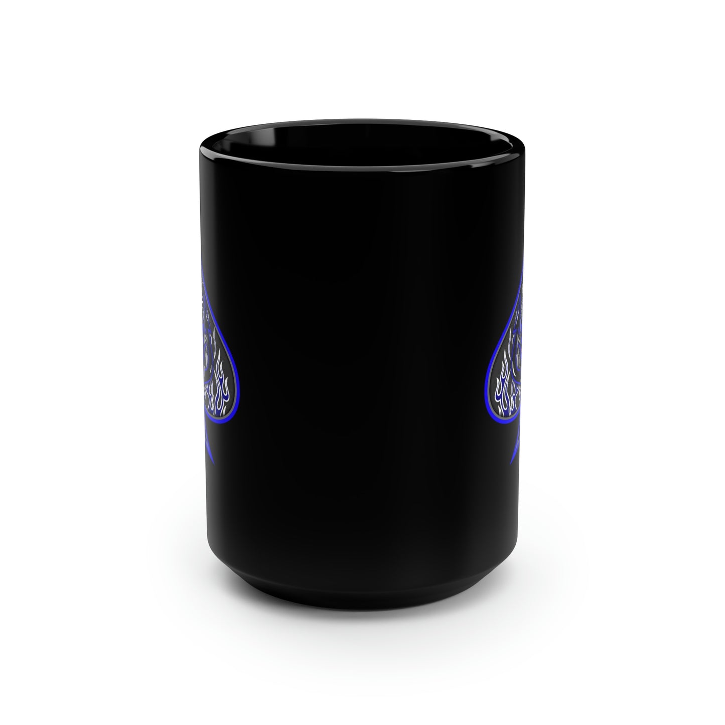 SPADE 1 (B) Black Mug, 15oz