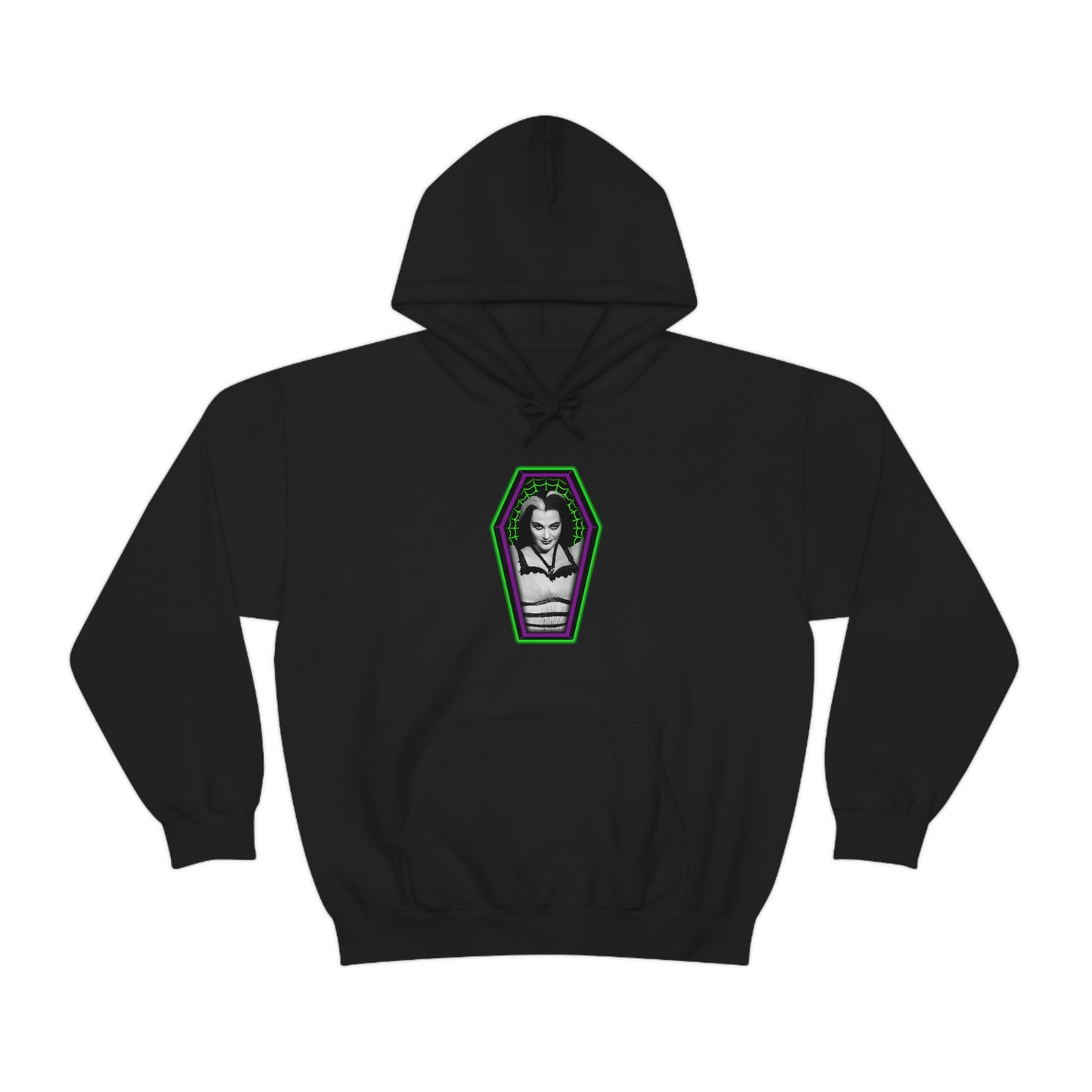 COFFIN MUGSHOT 1 (LILY) Unisex Heavy Blend™ Hooded Sweatshirt