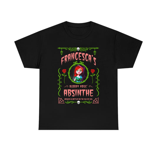 ABSINTHE MONSTERS 15 (FRANCESCA) Unisex Heavy Cotton Tee